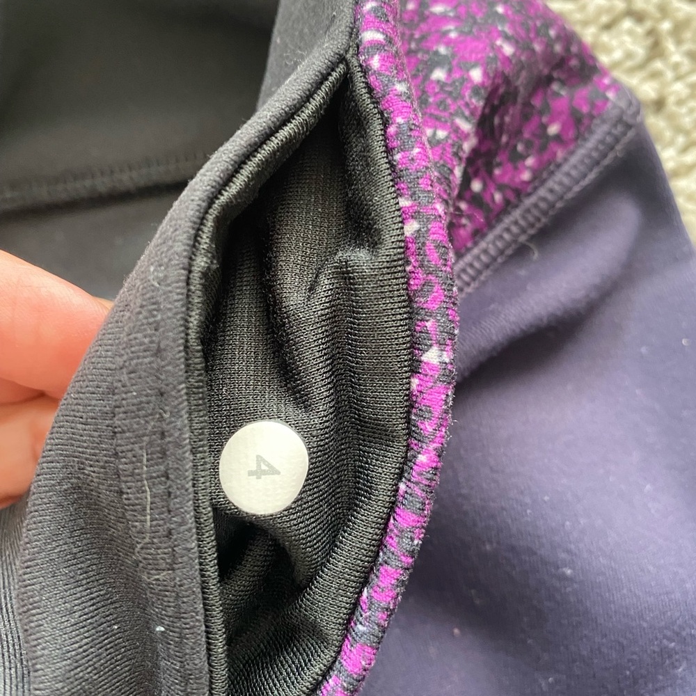 Lululemon wunder under 7/8’ legging reversible - Picture 3 of 3